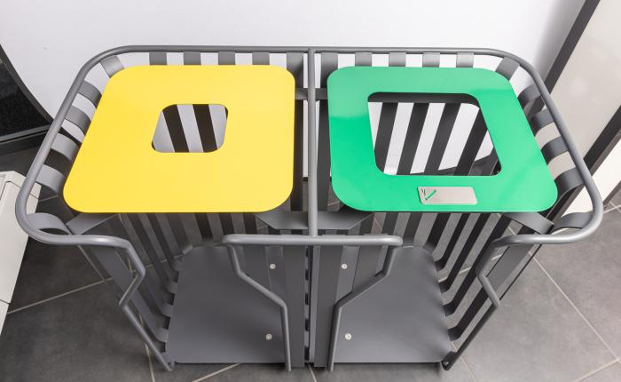 Réalisation de poubelle de tri